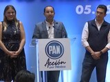PAN se declara vencedor en Aguascalientes, Durango y Tamaulipas.