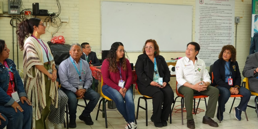 Mario Delgado encabeza la revisión de la consulta sobre la Usicamm durante la Segunda Sesión Ordinaria del CTE en Iztapalapa.
