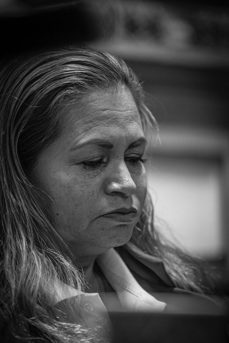 La mirada de Cecilia Flores.