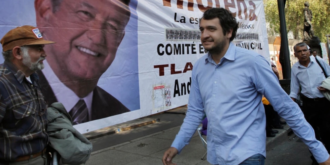Andrés Manuel López Beltrán, exsecretario de Organización de Morena, el 6 de diciembre de 2013.