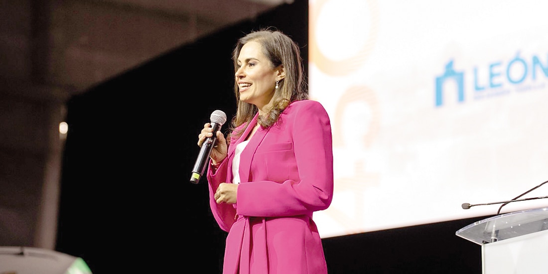 La presidenta municipal Alejandra Gutiérrez, en imagen de archivo