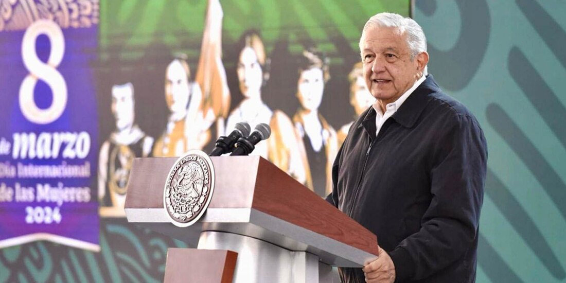 Andrés Manuel López Obrador, Presidente de México, encabezó su tradicional mañanera desde Morelia