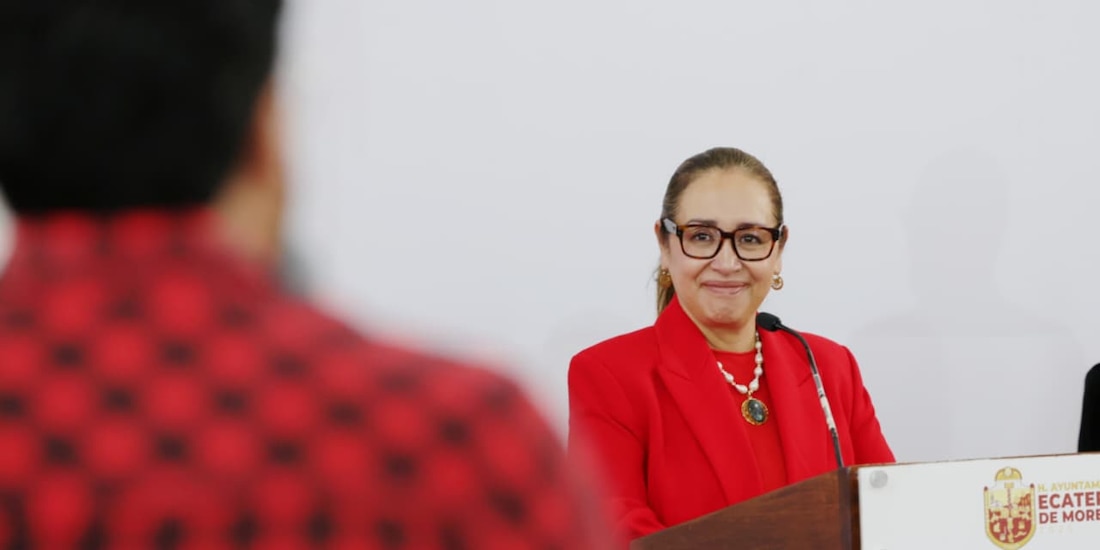 La presidenta municipal de Ecatepec.