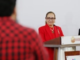 La presidenta municipal de Ecatepec.