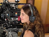 SOFIA FÉLIX, cinefotógrafa en rodaje.
