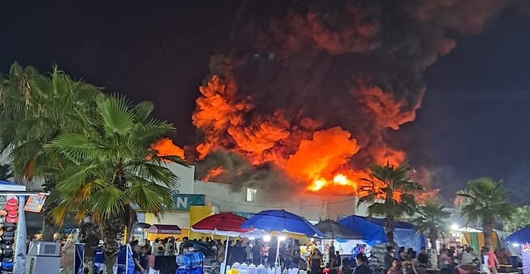 Incendio en Feria de Tabasco 2026