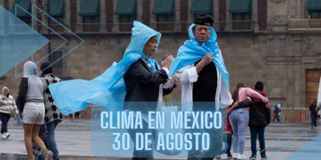 Estas son las previsiones del clima para este viernes 30 de agosto.