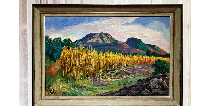 El maizal, de Dr. Atl.