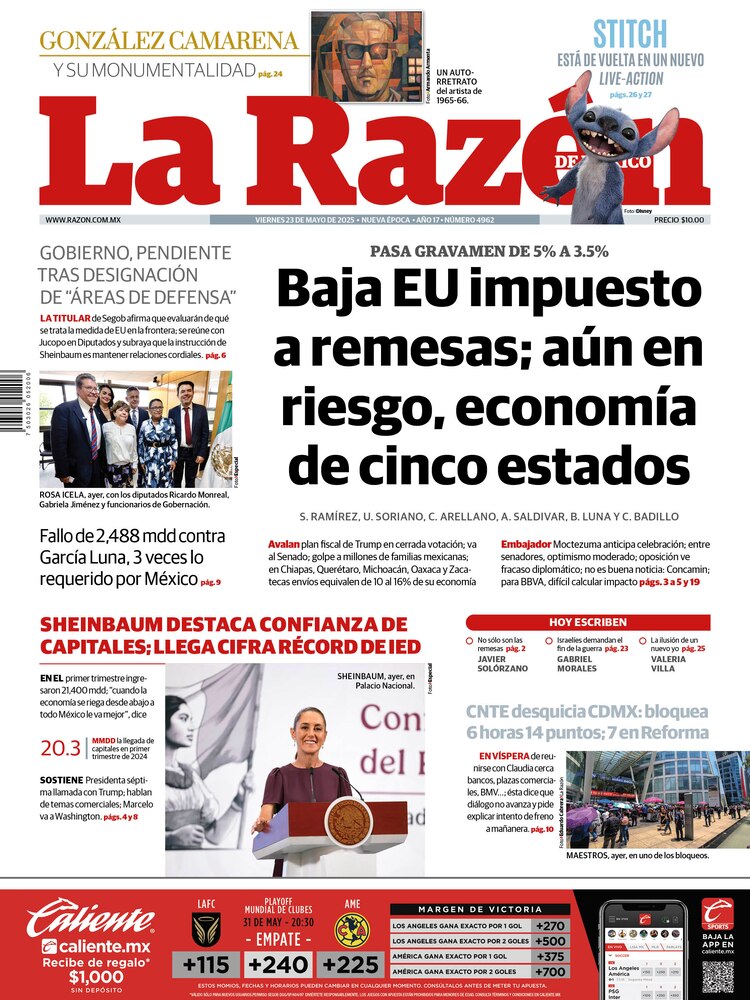 La Razón 23 Mayo 2025