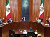 La Sala Superior del Tribunal Electoral del Poder Judicial de la Federación, el lunes en sesión ordinaria.