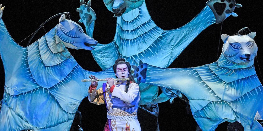 Mozart, La flauta mágica (1791), en una representación en el MET de Nueva York, 2021.