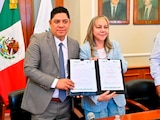 En la imagen el Gobernador constitucional de SLP.