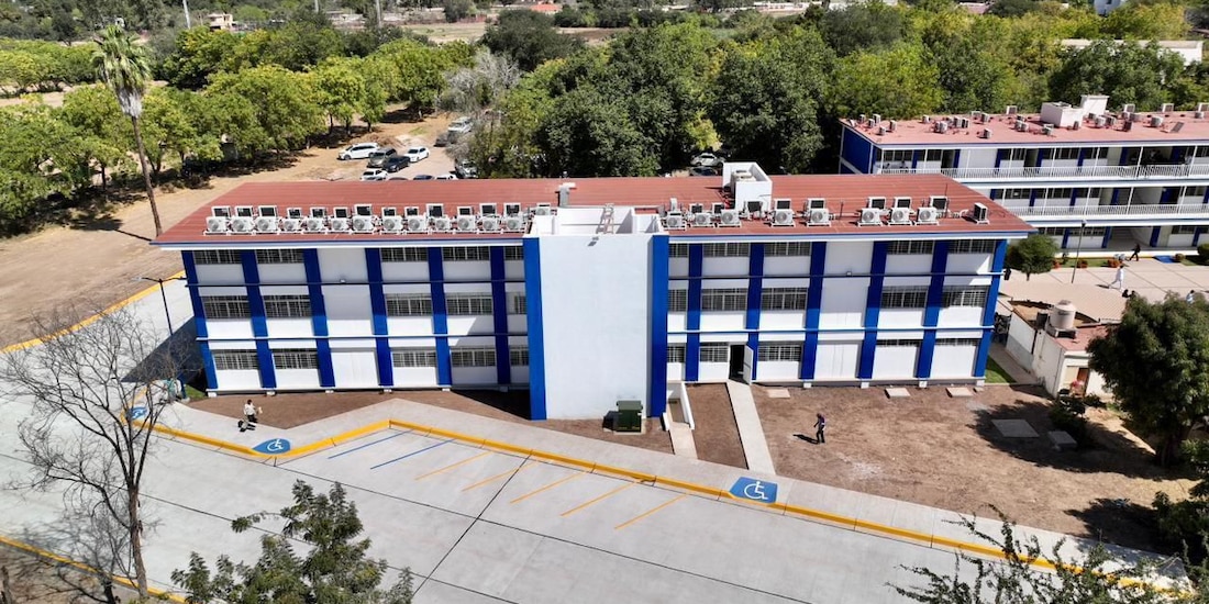 Instalaciones de la Universidad Autónoma de Sinaloa.