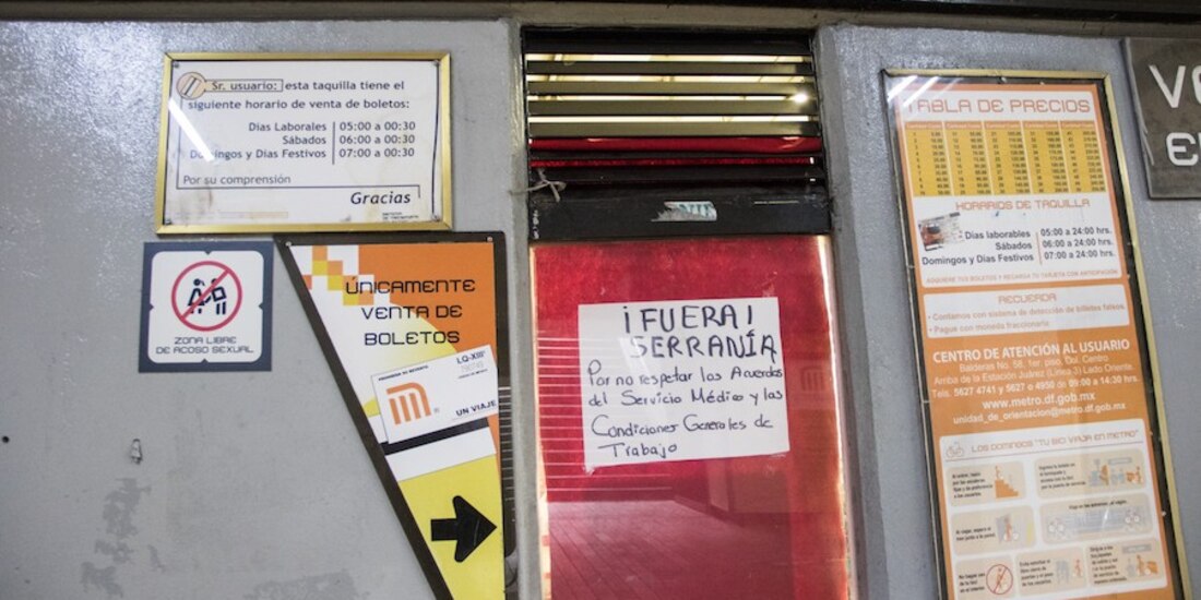 Los problemas del Sistema de Transporte Colectivo se dan incluso en lo laboral.