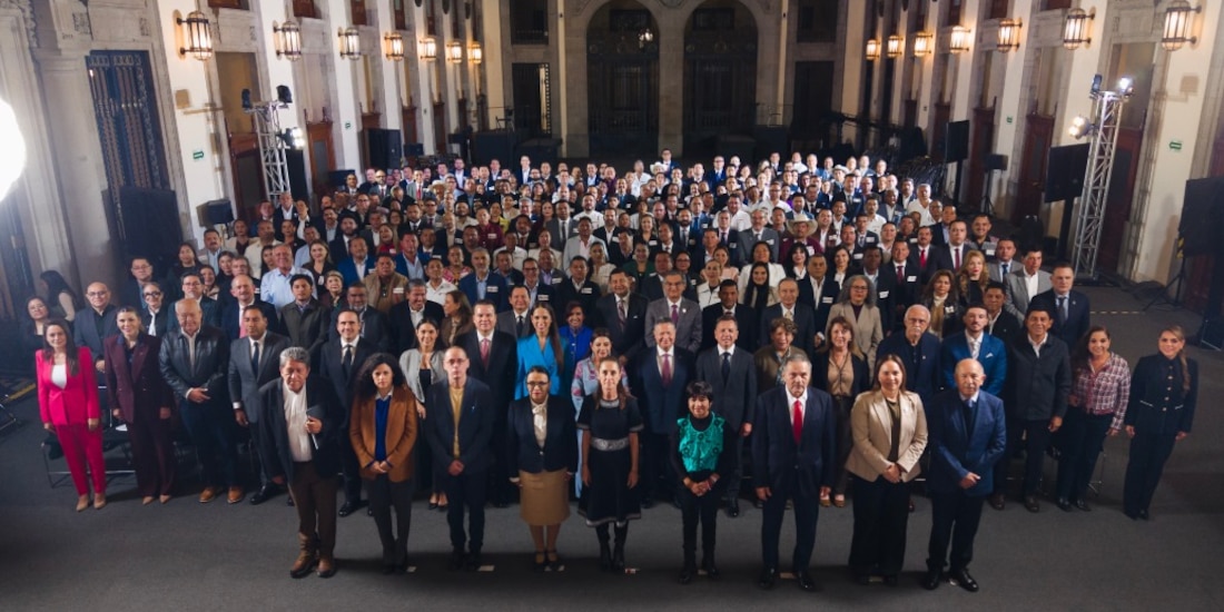 Reunión en Palacio Nacional, este miércoles 21 de octubre de 2026.
