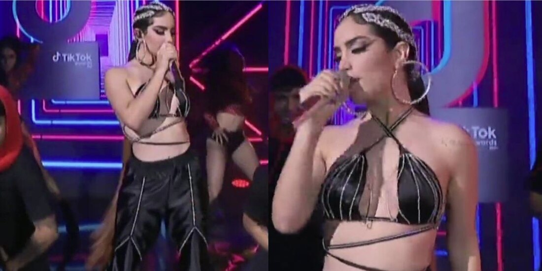 Kimberly Loaiza era de las más esperadas en los TikTok Awards 2022