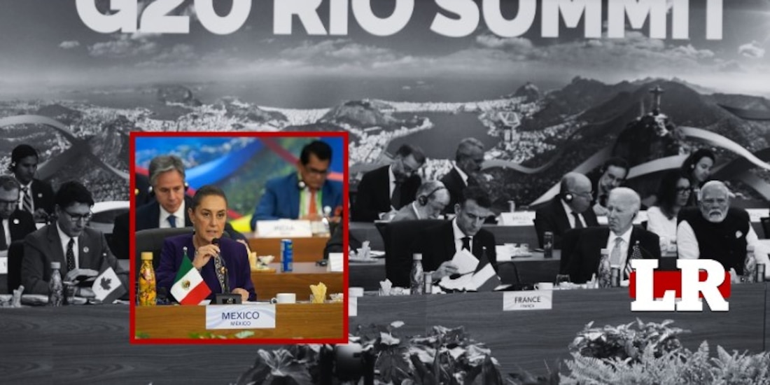 El G20 se lleva a cabo en Río de Janeiro, Brasil.