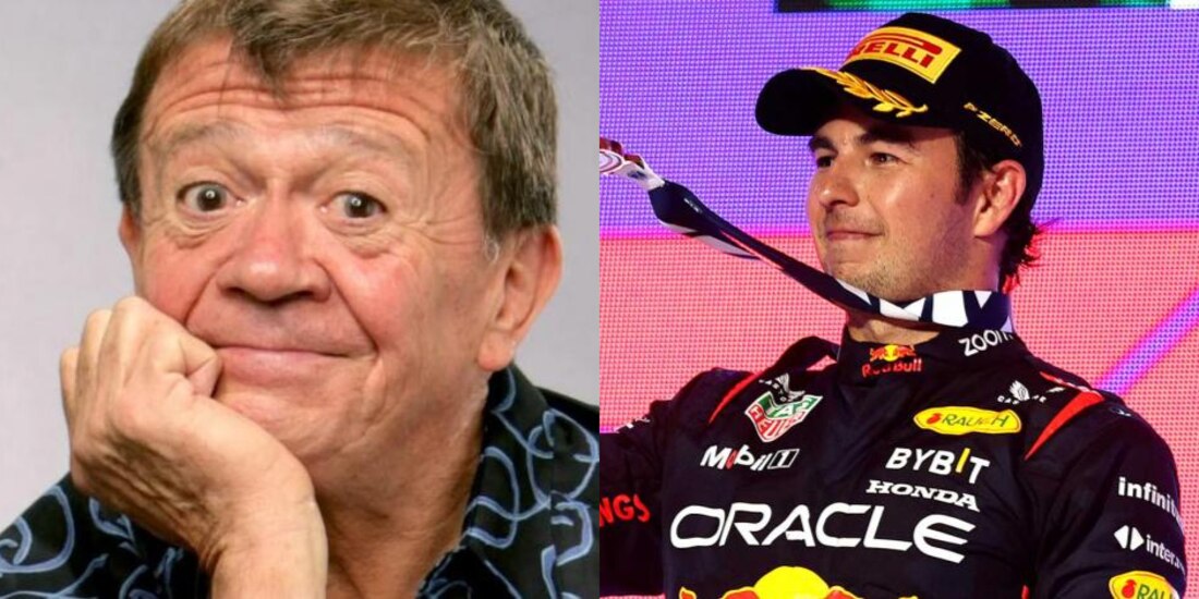 Checo Pérez conoció a Chabelo cuando tenía 12 años.