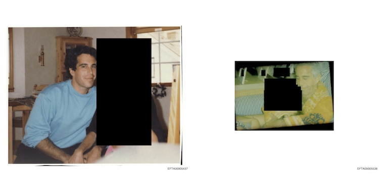 Fotografías desclasificadas del caso de Jeffrey Epstein