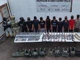 Caen 11 presuntos miembros de Los Chapitos en Escuinapa