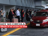 Te compartimos cómo aplica el Hoy No Circula este sábado 24 de octubre de 2026.