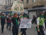 Marcha por el aborto legal y seguro en la CDMX (FOTOGALERÍA)