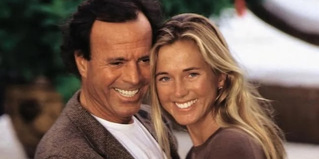 Miranda Rijnsburger y Julio Iglesias