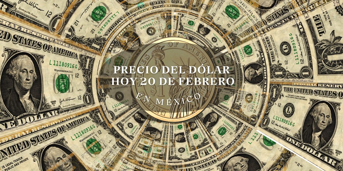 Este es el precio del dólar en México hoy martes 20 de febrero de 2024.