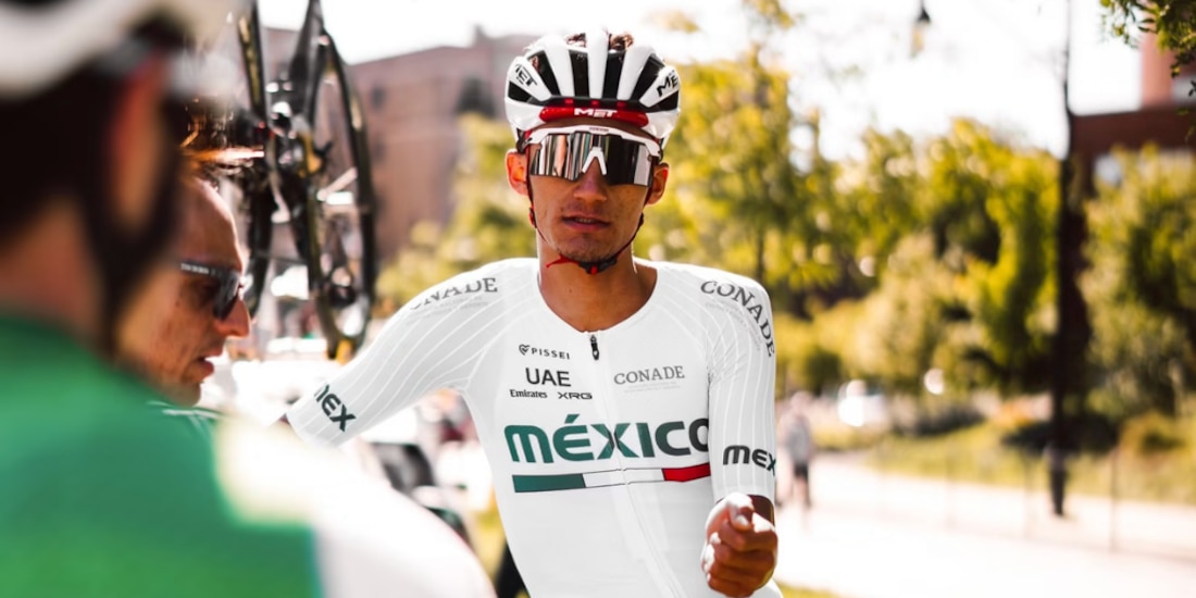 Isaac del Toro terminó su participación en el Mundial de Ciclismo.