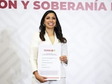 Marybel Villegas Canché este viernes en CDMX.