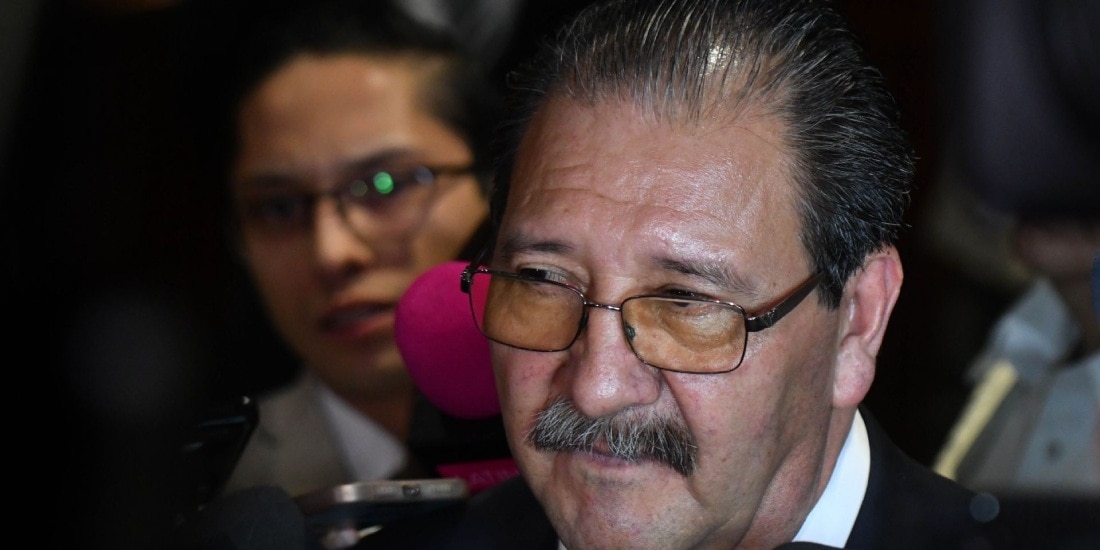 El coordinador de los diputados del Partido del Trabajo , Reginaldo Sandoval Flores