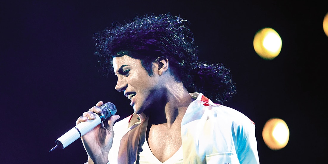 Jaafar Jackson, actor, cantante y bailarín de 29 años.