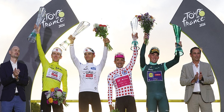 Isaac del Toro, primer mexicano en subir al podio del Tour de France