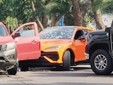 LA CAMIONETA Lamborghini Urus en la que viajaba la víctima recibió unos 50 disparos.