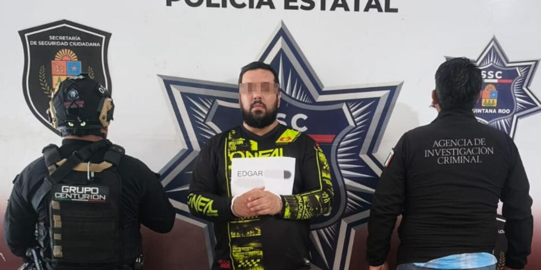 Edgar "N" fue detenido por el presunto delito de secuestro.