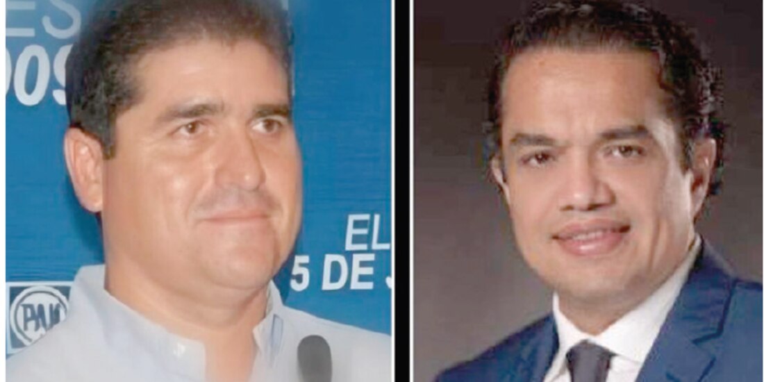 Los vinculados con el intento de soborno en Pemex, Mario Ávila y Ramón Rovirosa, en imagen de archivo.