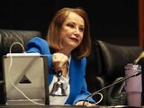 Laura Itzel Castillo, presidenta de la mesa directiva del Senado de la República