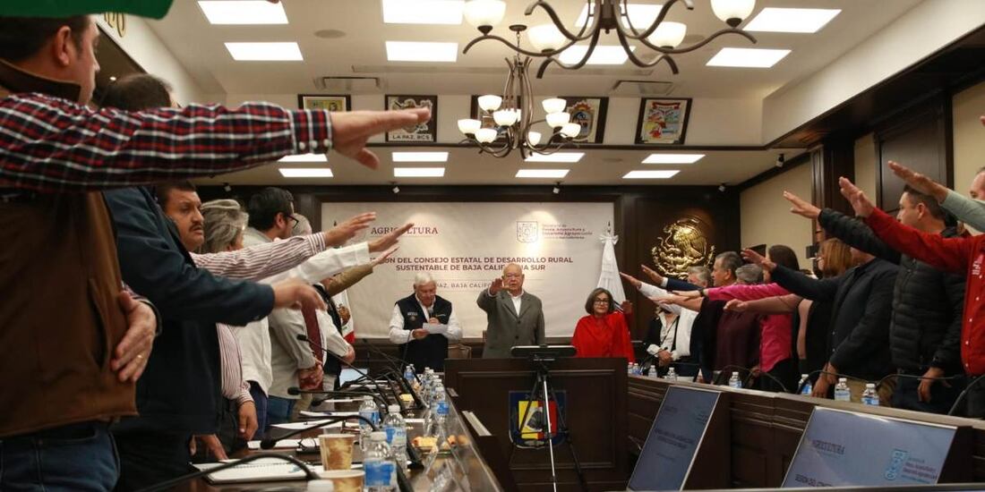 Reinstalan Consejo Estatal de Desarrollo Rural Sustentable de Baja California Sur.