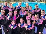 El equipo mexicano de natación artística consigue su primera medalla del 2026.