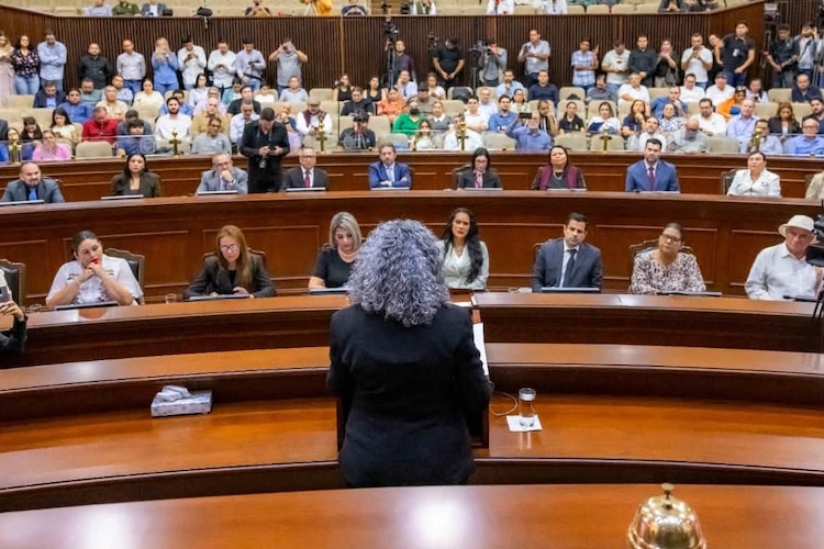 Graciela Domínguez asumió como gobernadora interina de Sinaloa.