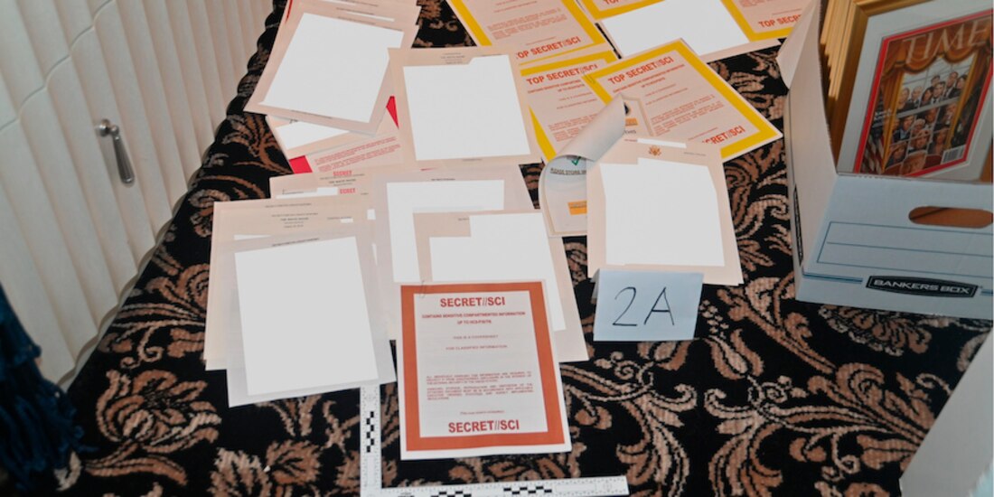 Autoridades confirmaron el hallazgo de material clasificado en Florida, en agosto pasado.