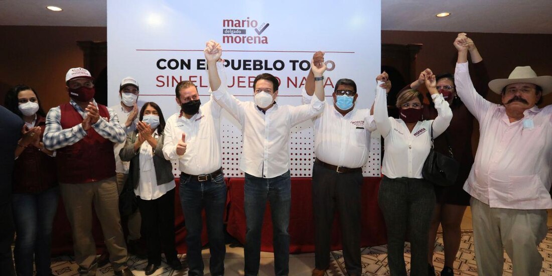 Mario Delgado dio positivo a COVID-19