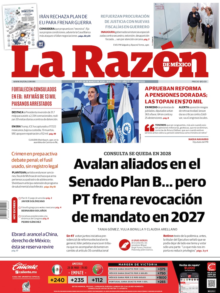 La Razón 26 Marzo 2026