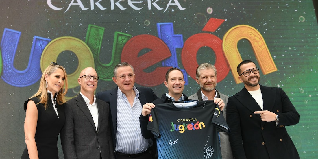 La presentación de la Carrera Juguetón en colaboración con Azteca Deportes
