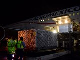 Desde el 23 de diciembre la República Mexicana ha recibido 105 millones 791 mil 715 dosis repartidas en 121 embarques y 135 vuelos