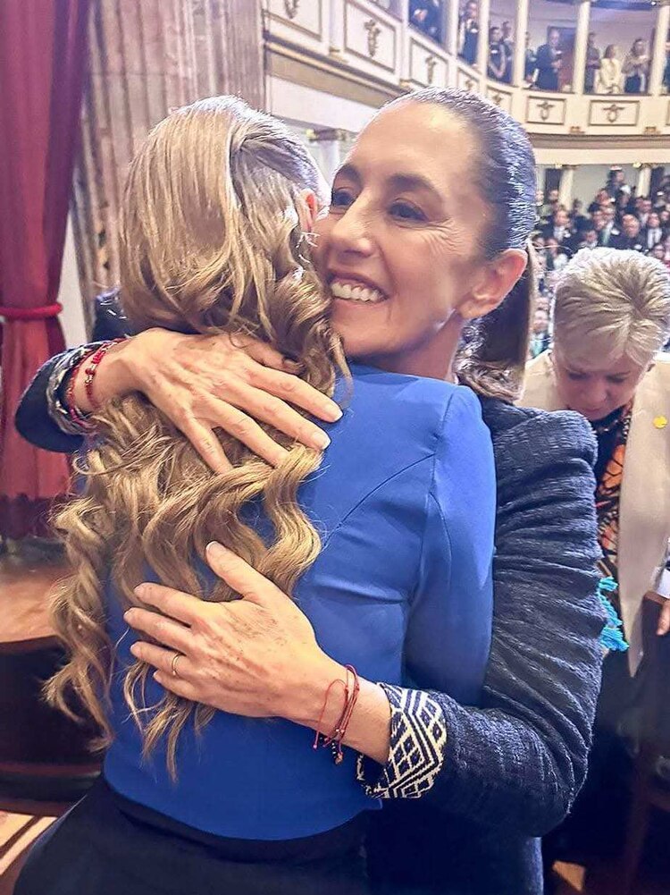 Evelyn Salgado recibió de la presidenta Claudia Sheinbaum una felicitación por su cumpleaños.