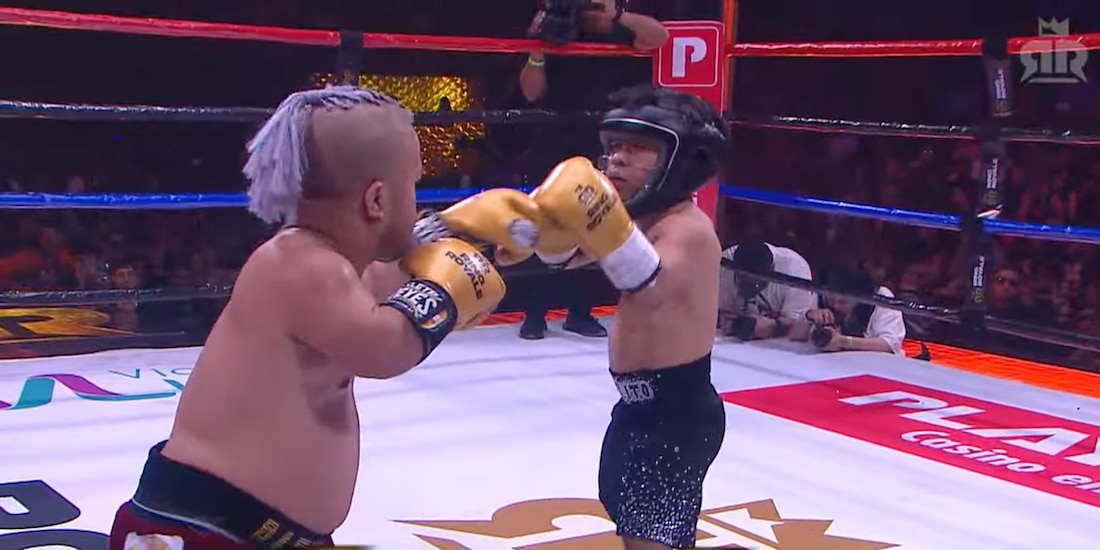 Así fue la pelea entre Abelito vs Bull Terrier en Ring Royale