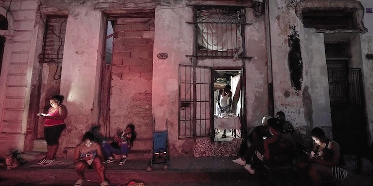 Apagones en Cuba
