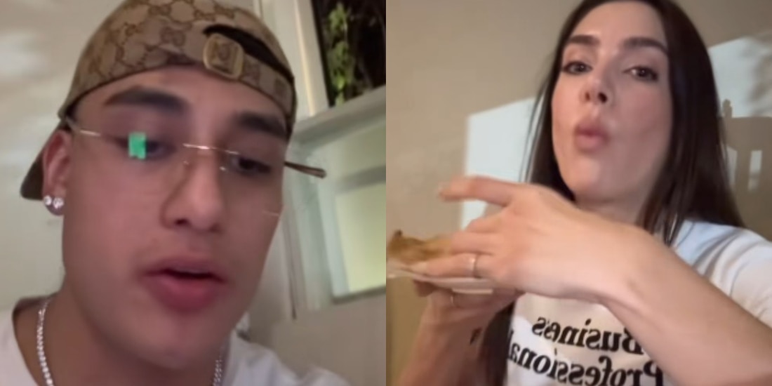 El Malilla lleva a Valentina Ferrer, novia de J Balvin, a sus tacos en CDMX