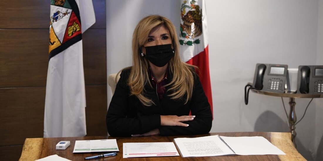 La gobernadora de Sonora, Claudia Pavlovich.